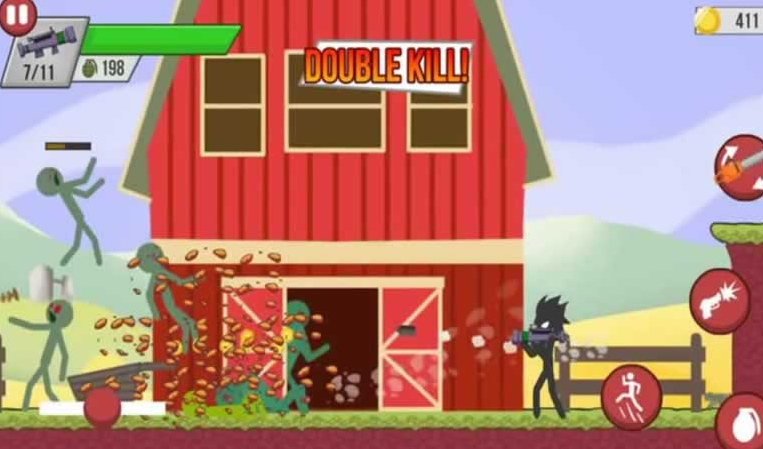火柴人僵尸射击