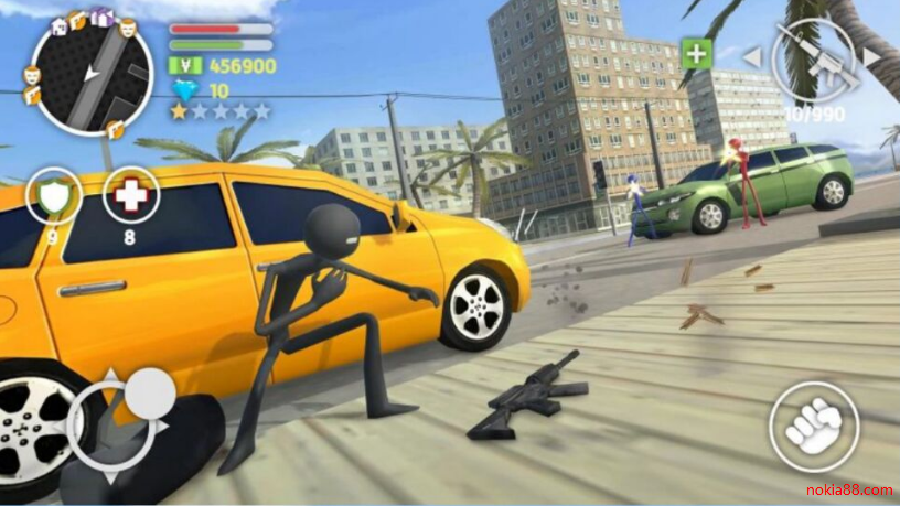 侠盗猎车火柴人5破解版