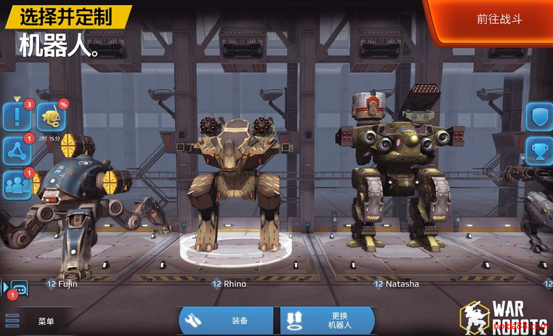 ս��������War Robots���İ�����