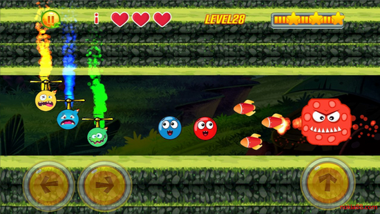 红色球英雄2无限生命版下载